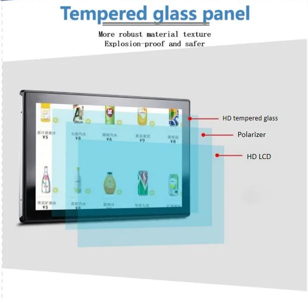 21.5inch Integrated Display Screen Ultra-Thin Industrial Touch Monitor