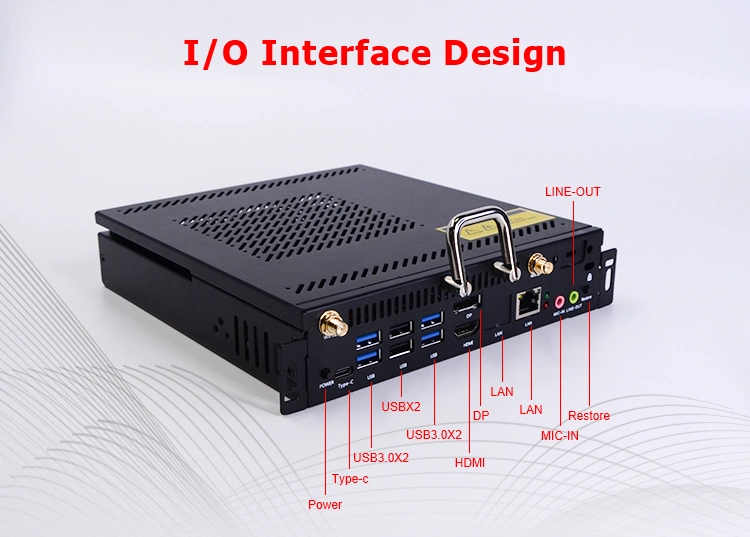 Wholesale Industrial Embedded Computer Windows 8 10 11 Mini PCS Core I7 OEM ODM OPS PC