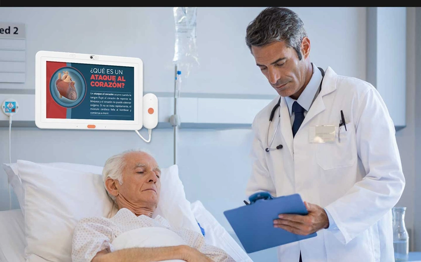 10.1 Inch LCD Touch Screen Android Tablet All in One PC Used in Hospitals