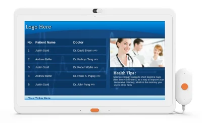 Uso médico Tablet Android 15,6 polegadas Tablet PC médico Android para cuidados de saúde hospitalar