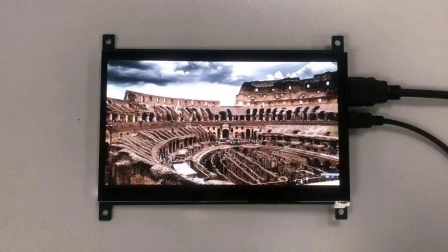 Personalizado 7 Polegada 1024x600 IPS HDMI Painel LCD Touch Screen Module Raspberry Pi TFT LCD Touch Display Monitor