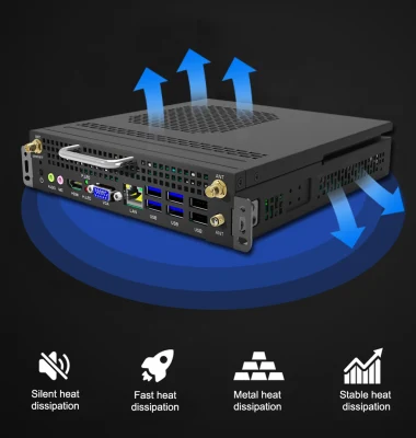 Mini PC Motherboard Core I5 ​​8400 Miboard Mini Itx 15 W 3.5