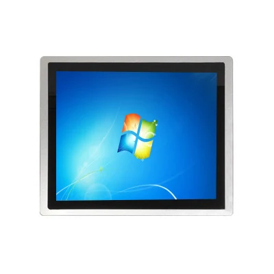 15 17 19 Polegada Touch Screen Monitor Industrial Embedded Panel PC VGA HDMI DVI USB Entrada OEM