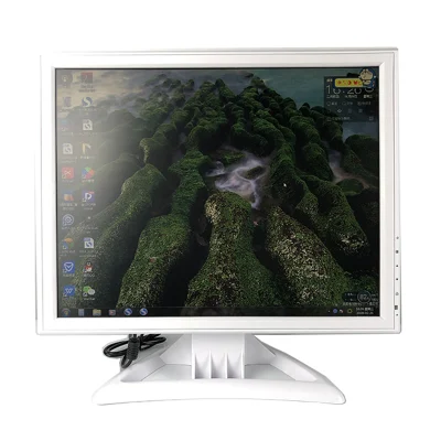 Monitor médico LCD branco de 17 polegadas monitor de dispositivo HD integrado