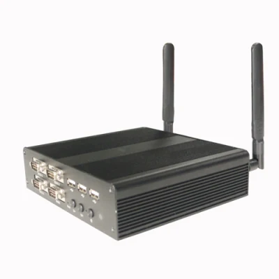 Rk3399 Android sem ventilador Mini PC industrial 4COM 5USB dual WiFi Bt IPTV receptor