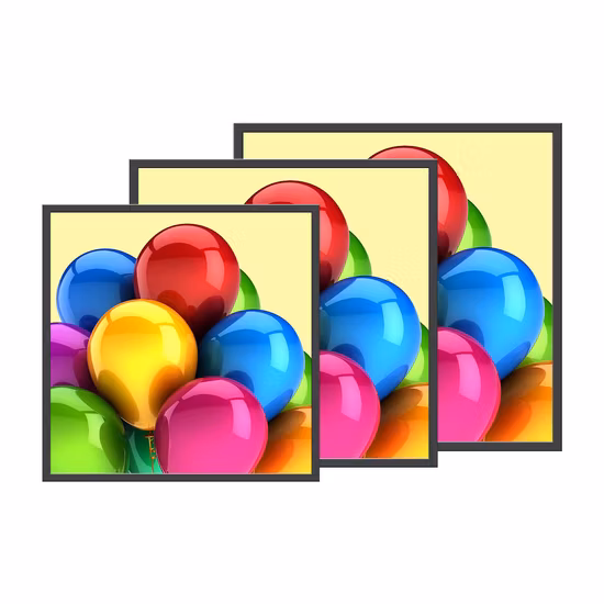 Monitor de toque LCD de tela quadrada de 19 pol.